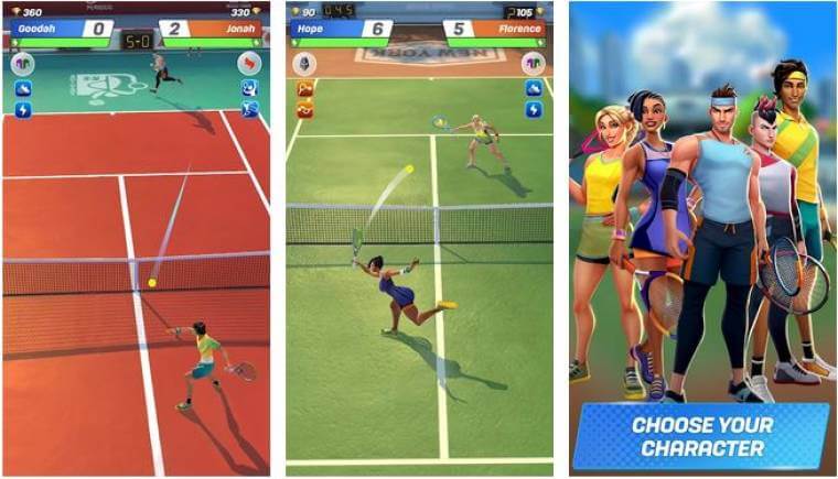 Screenshot Tennis Clash APK v6.30.2