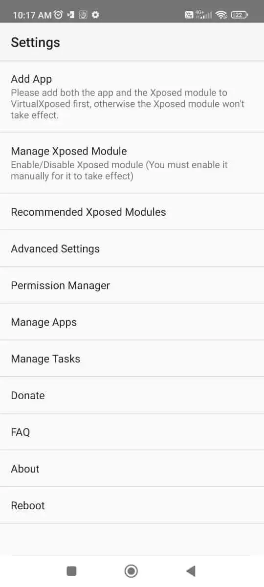 Screenshot VirtualXposed APK v0.22.0 untuk Android