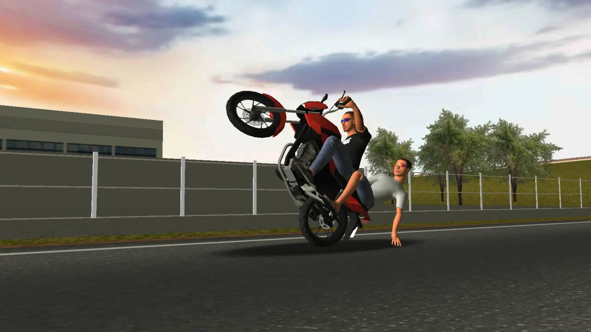 Screenshot Moto Wheelie 3D APK 0.109