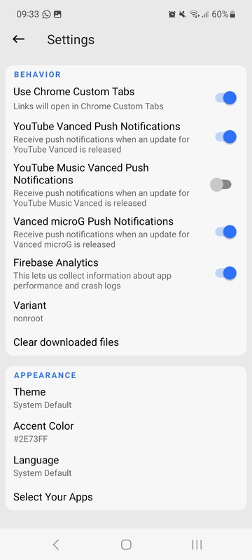 Screenshot MicroG APK