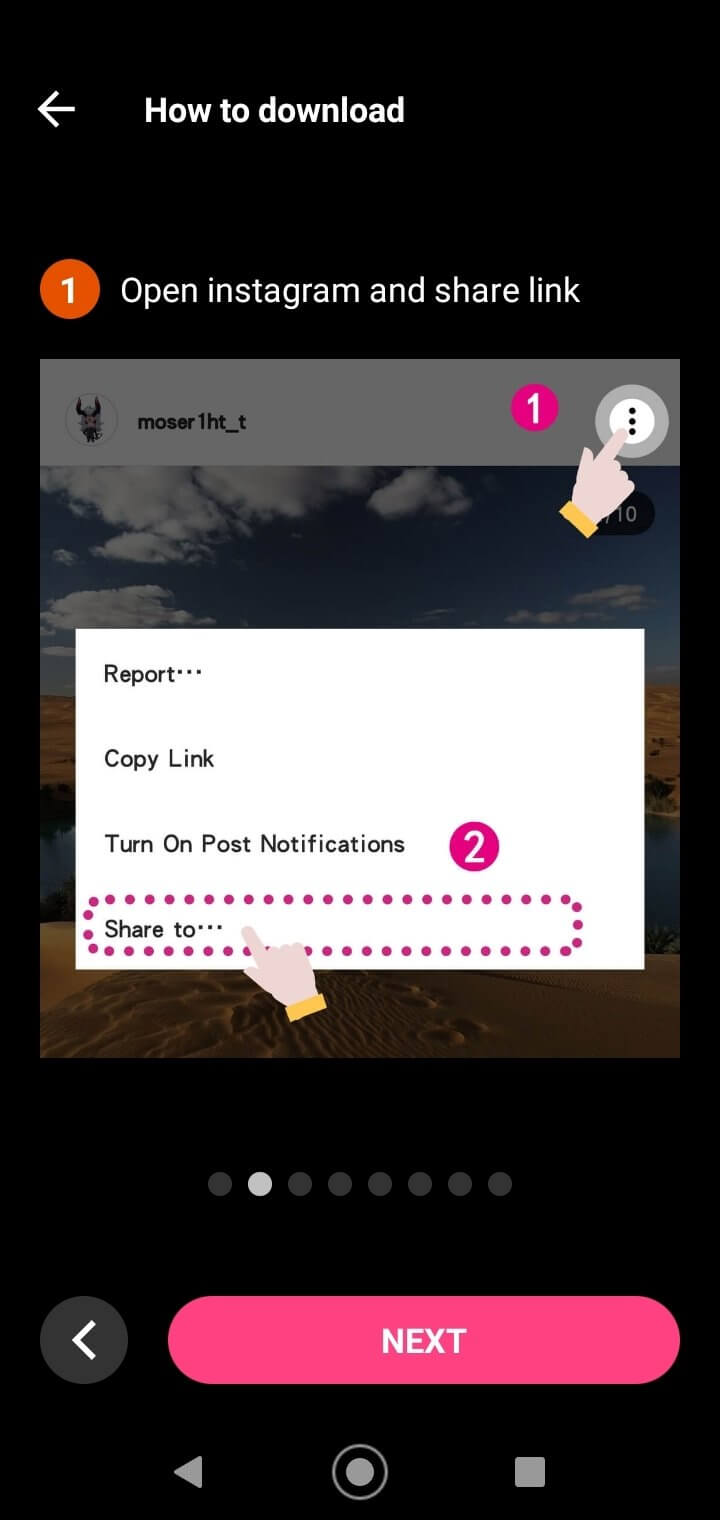 Screenshot InsMate Pro APK