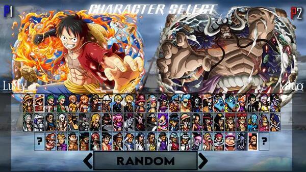 Screenshot One Piece Mugen APK v12.0: Aksi Pertarungan Seru di Android