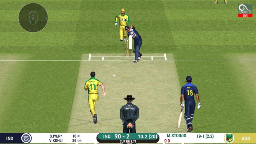 Screenshot Real Cricket 20 APK v6.2