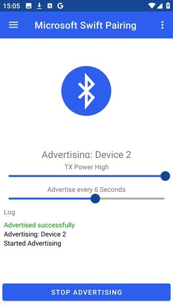 Screenshot Bluetooth LE Spam APK