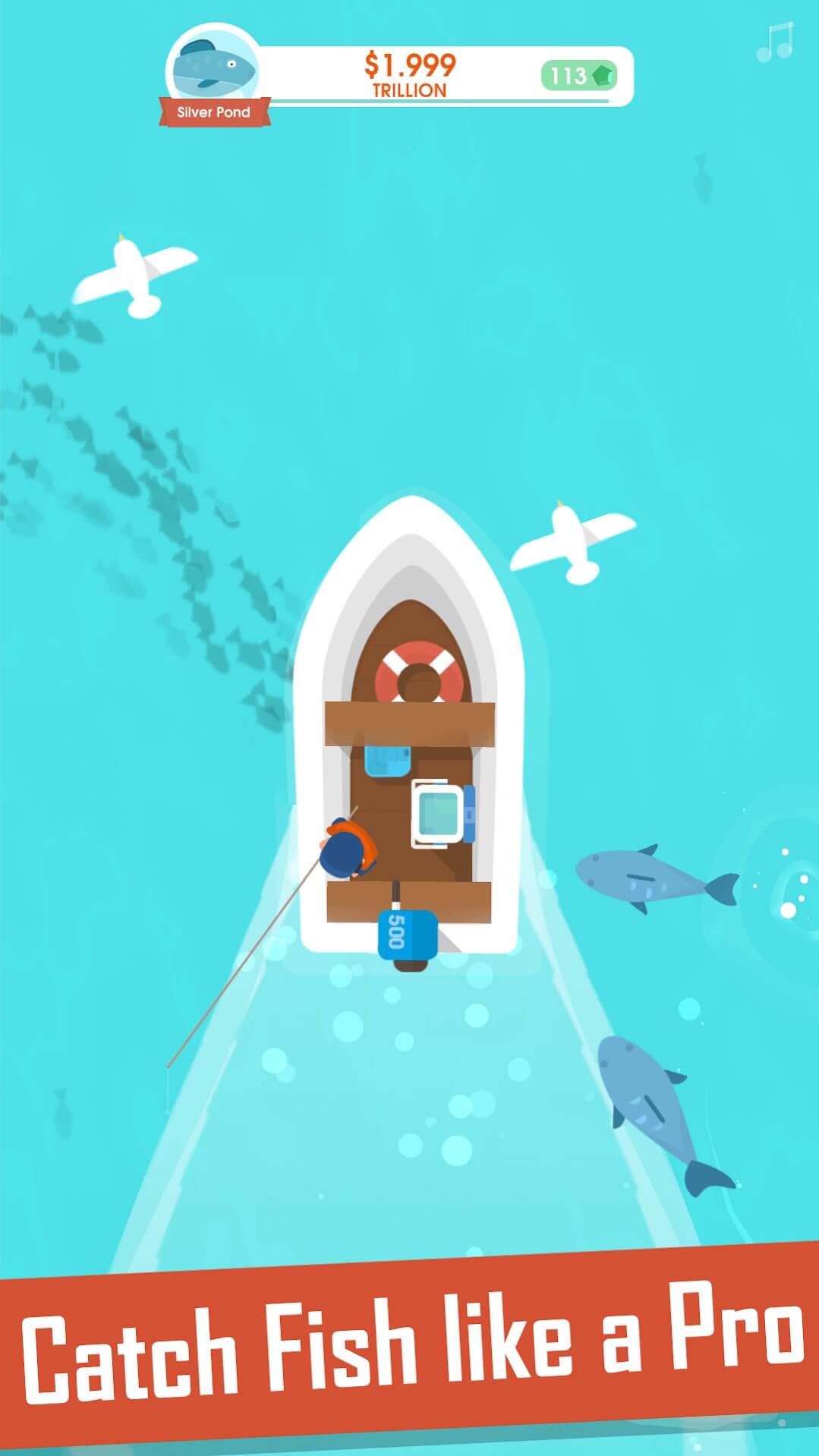Screenshot Hooked Inc: Fisher Tycoon APK