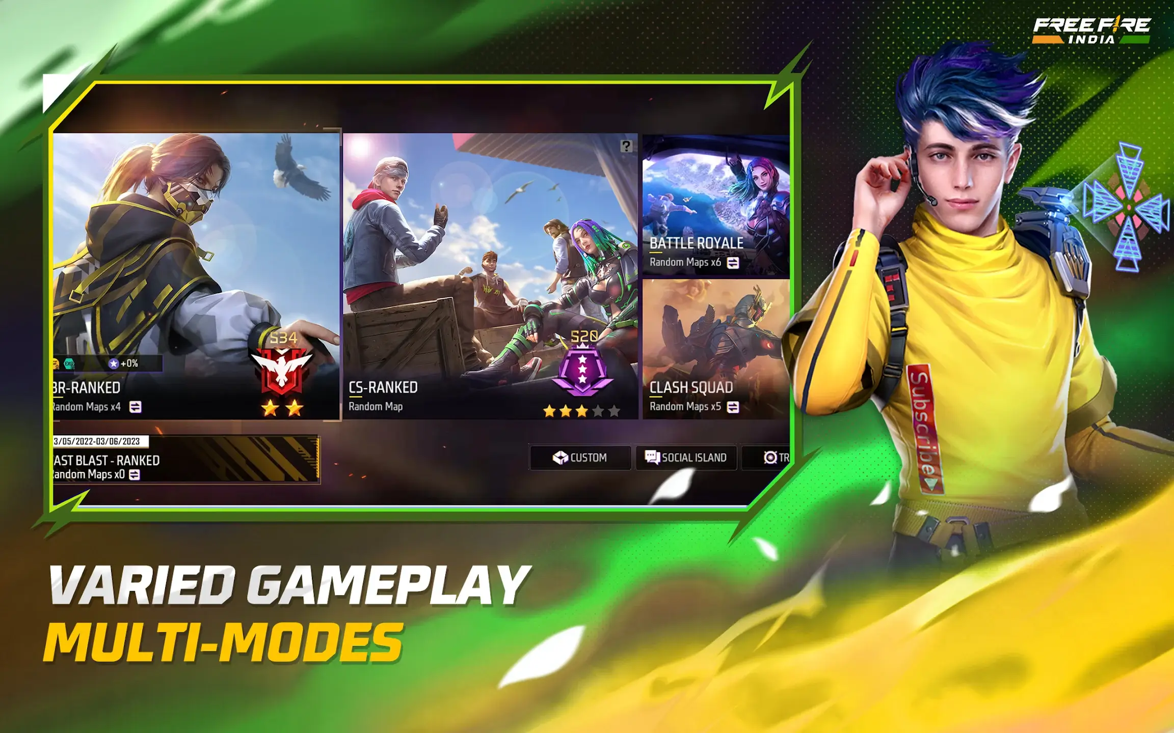 Screenshot Free Fire India APK v1.123.1