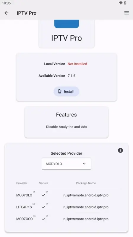 Screenshot Update Me APK v2.2.2