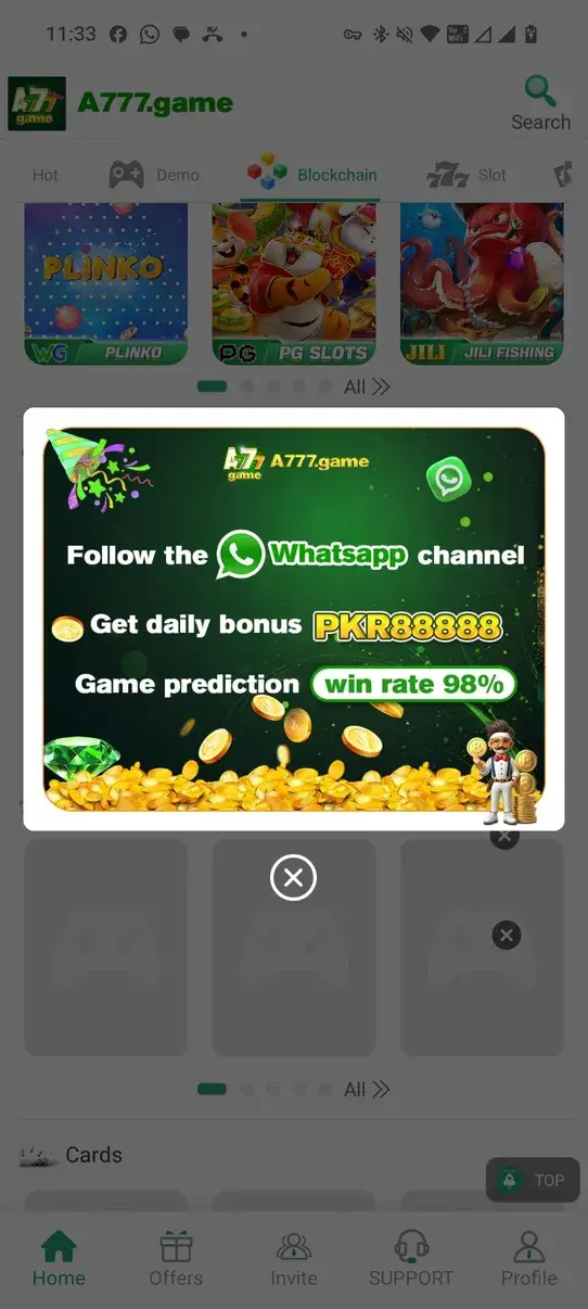 Screenshot A777 APK v1.1.22 untuk Android