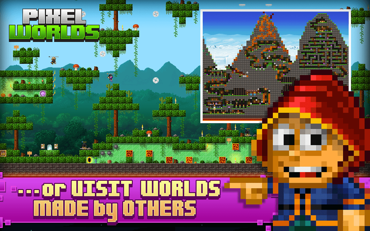 Screenshot Pixel Worlds APK v2.0.39