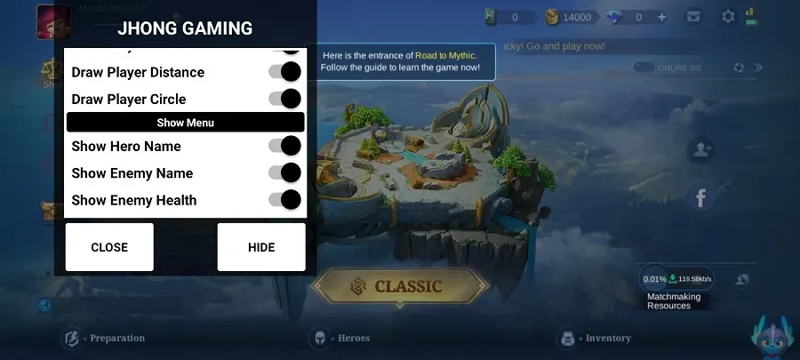 Screenshot Jhong Gaming APK