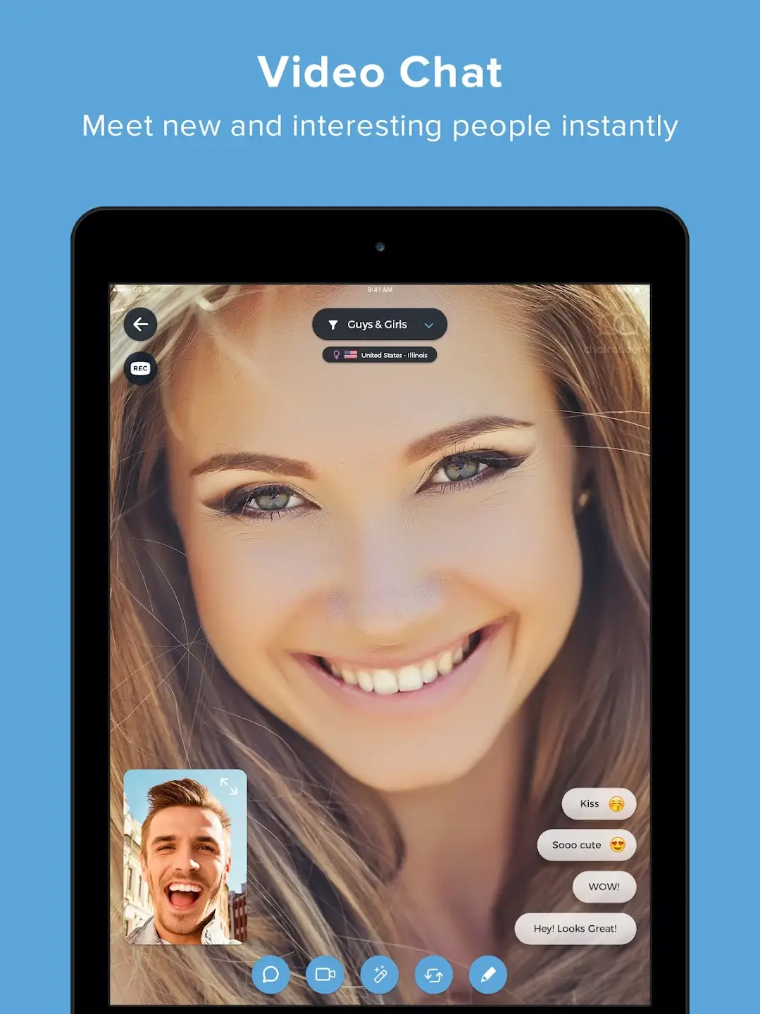 Screenshot Chatrandom APK v3.7.5 untuk Android