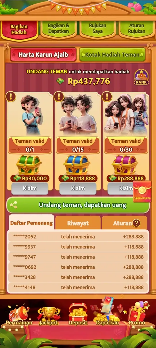 Screenshot 66Menang APK