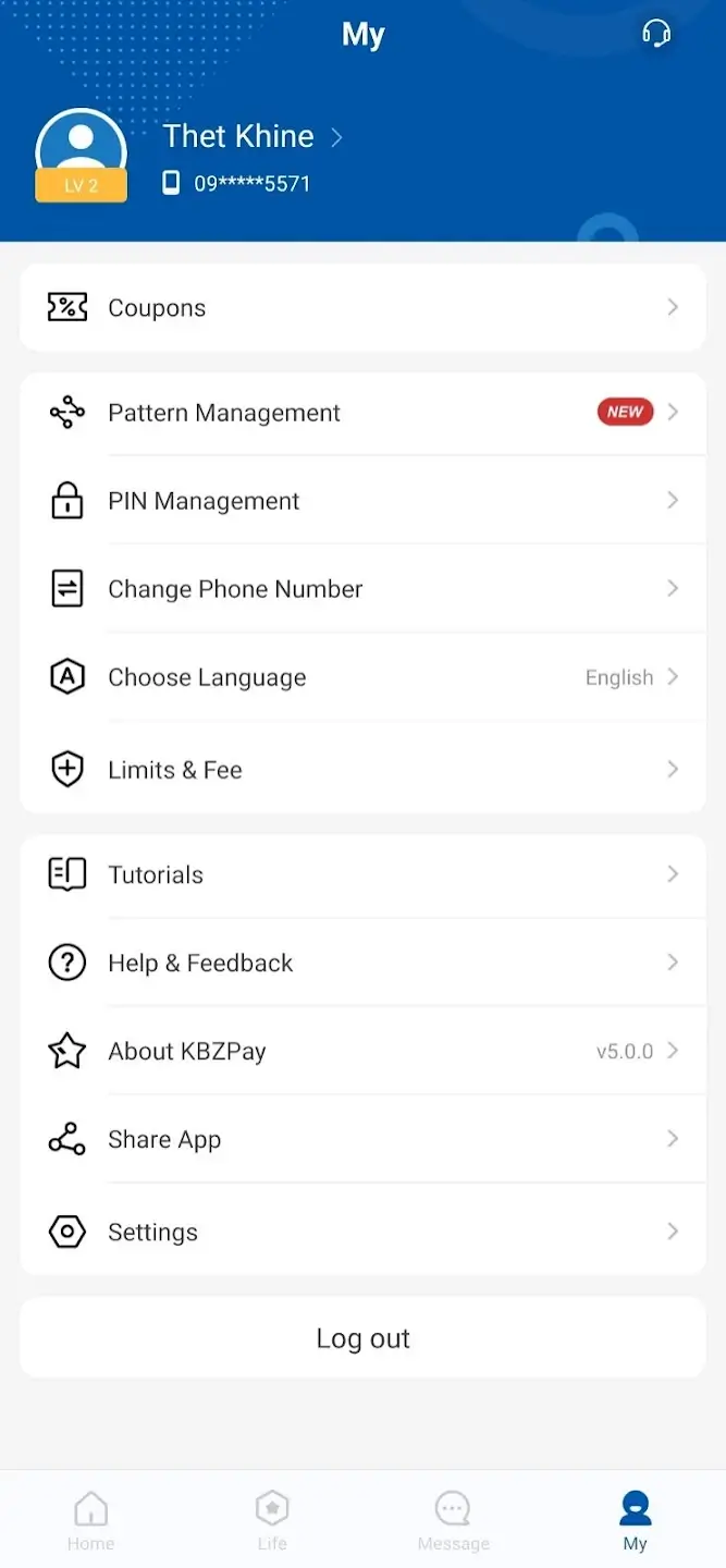 Screenshot KBZPay APK 5.8.4