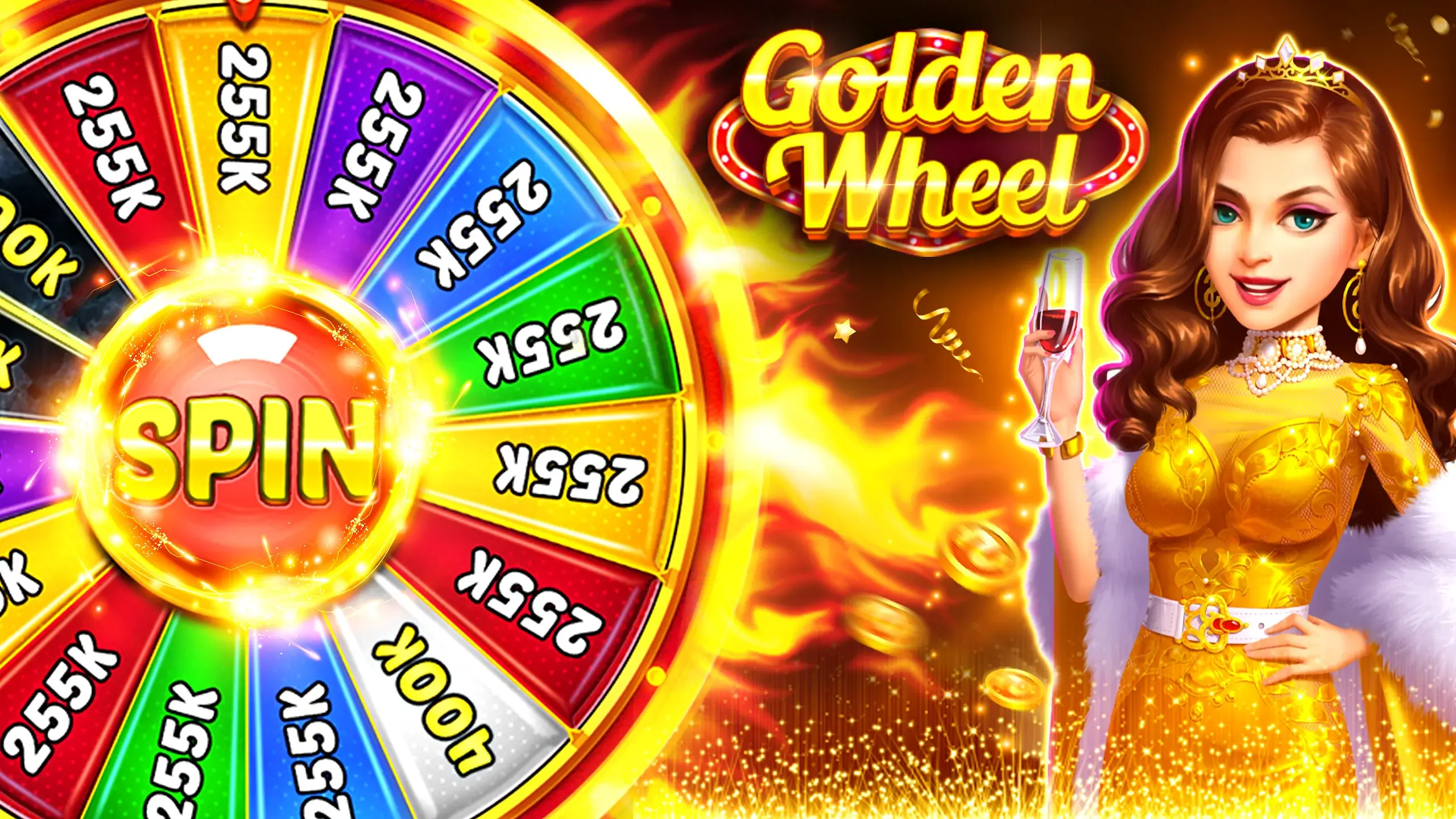 Screenshot Lotsa Slots APK: Game Slot Kasual Bertema Vegas