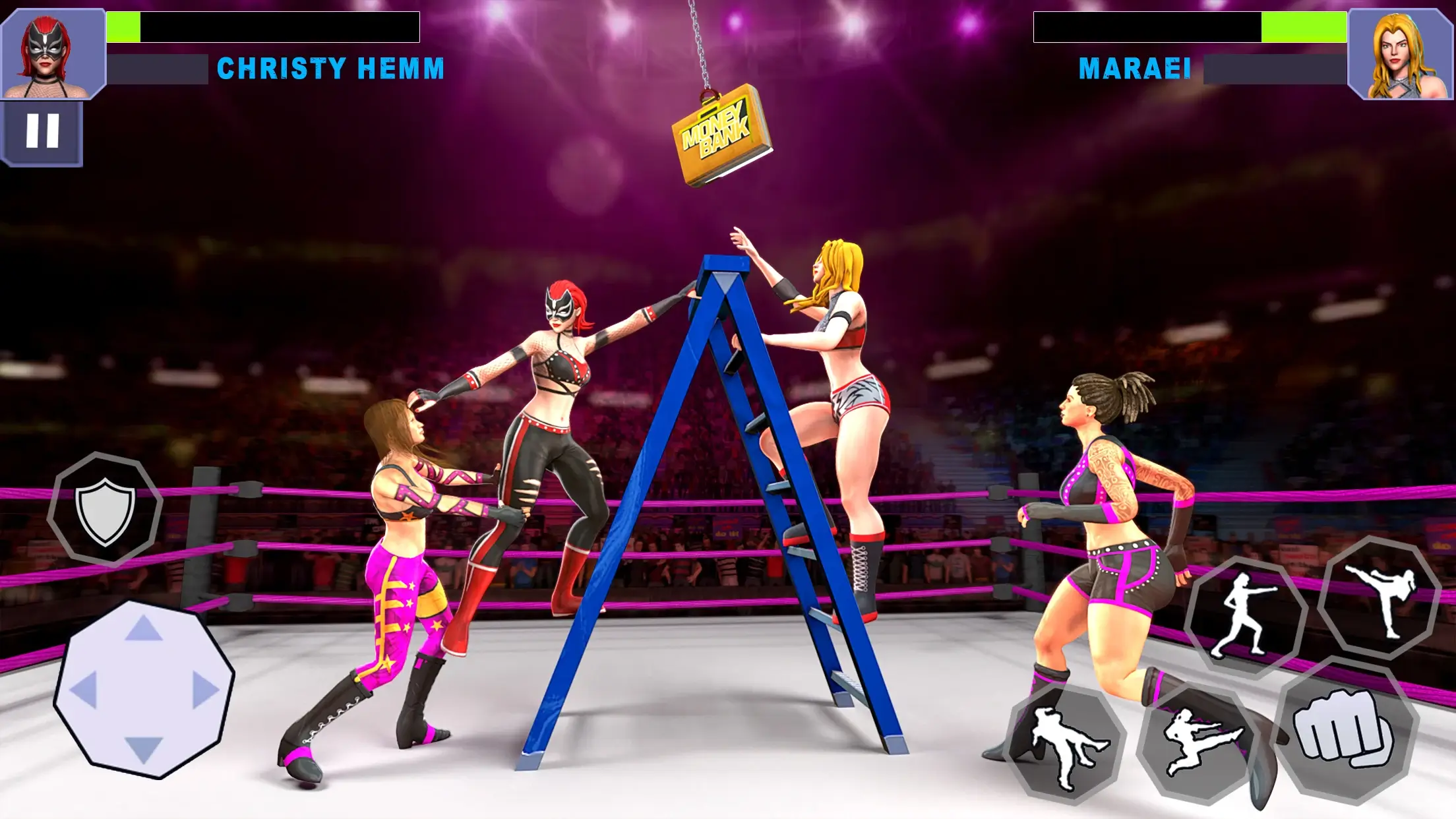 Screenshot Bad Girls Wrestling Rumble APK