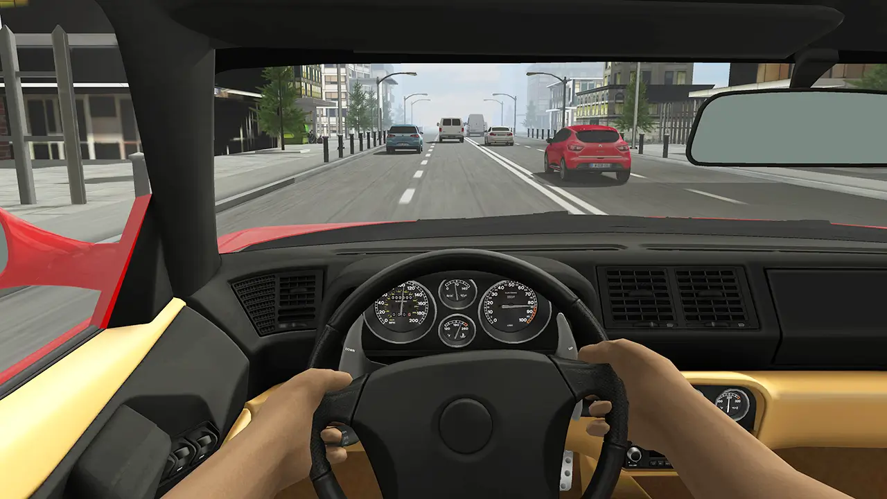 Screenshot Racing in Car 2 APK