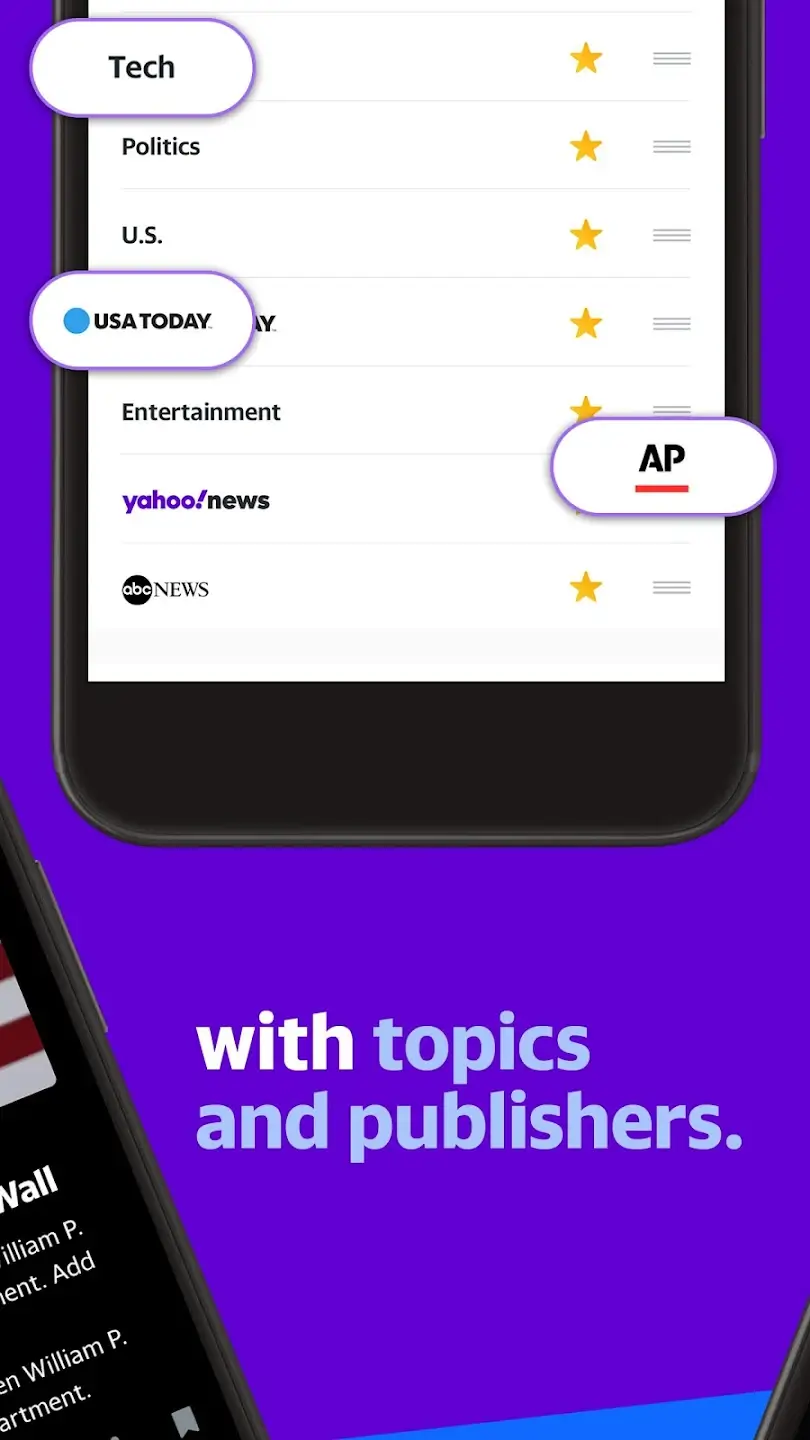 Screenshot Yahoo Newsroom APK