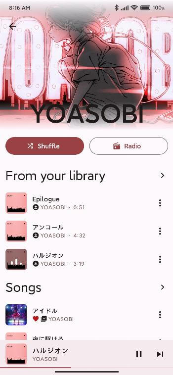 Screenshot InnerTune APK v0.5.10