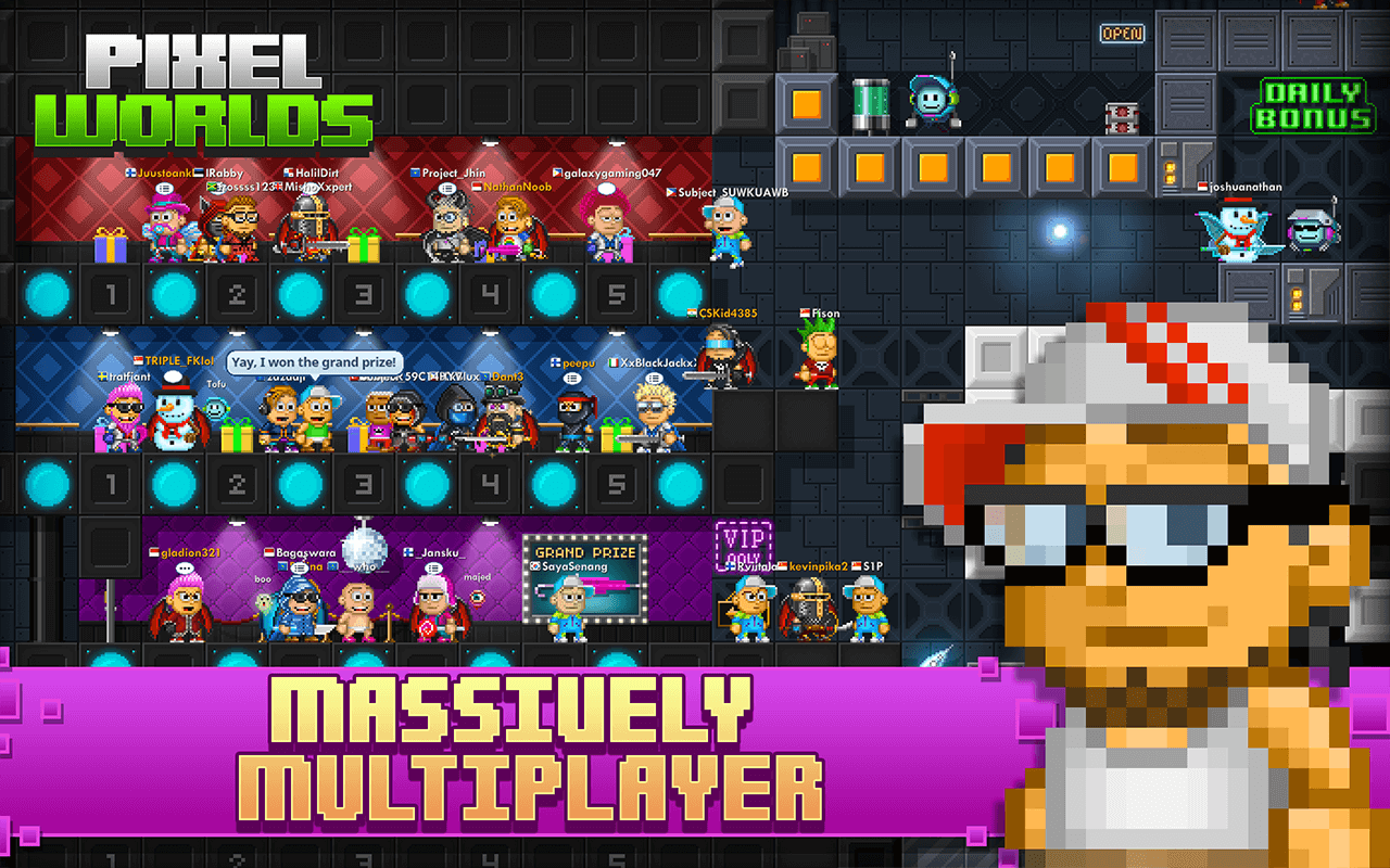Screenshot Pixel Worlds APK v2.0.39