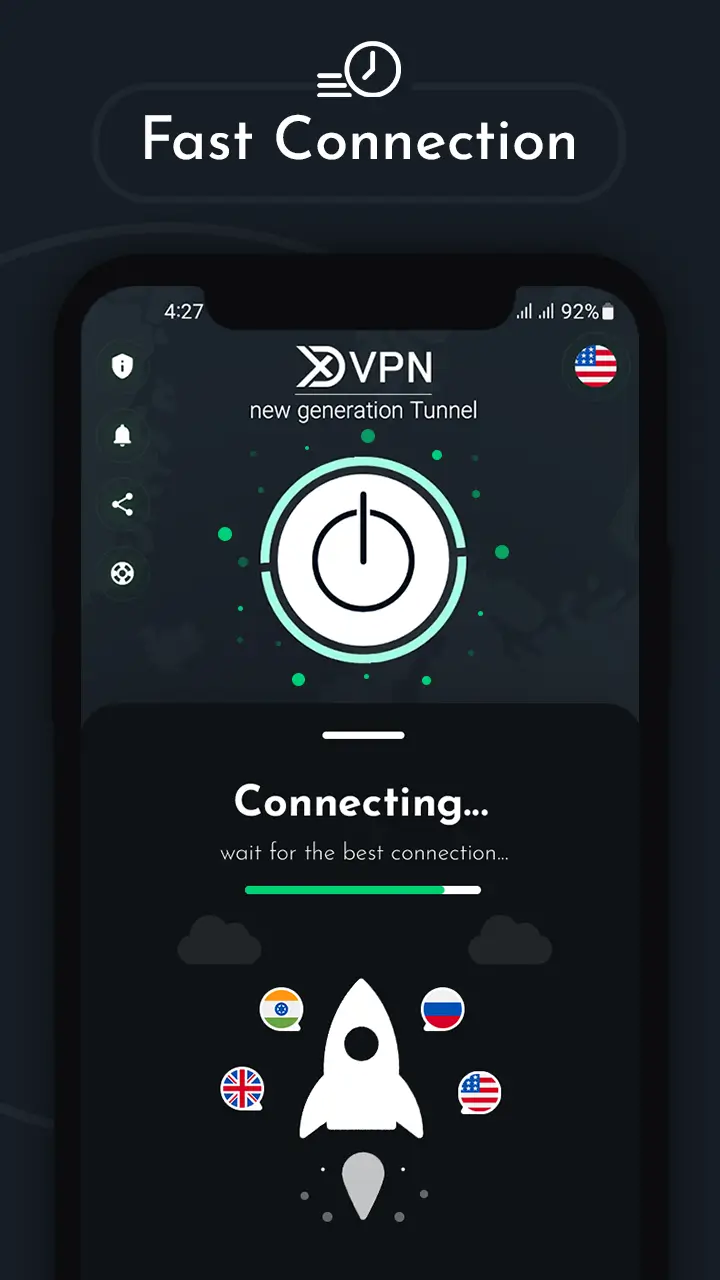Screenshot Xd VPN APK (v22.0) untuk Android
