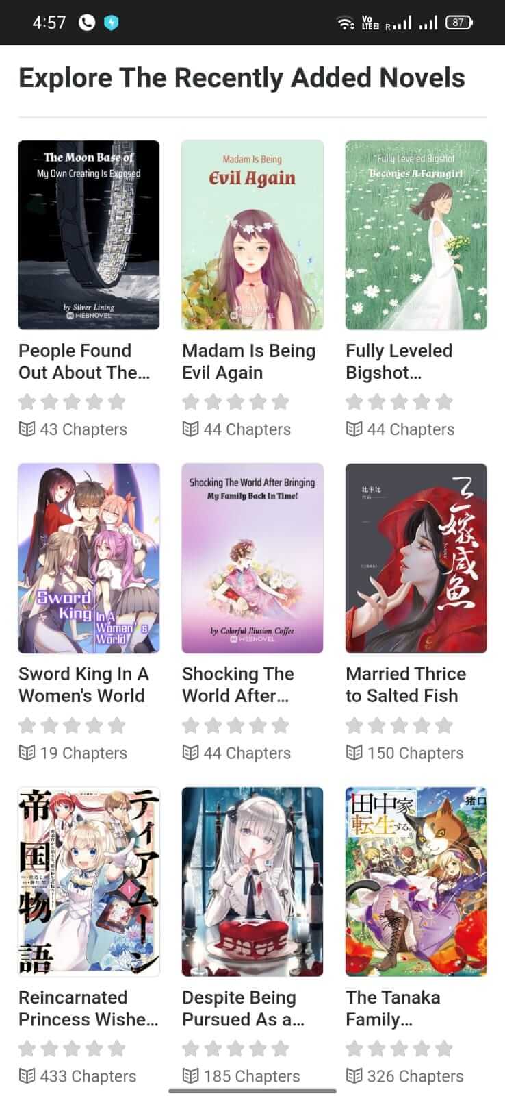 Screenshot Panda Novel APK