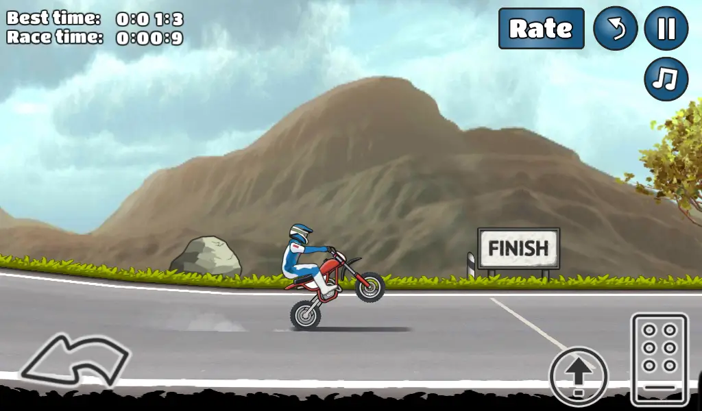 Screenshot Wheelie Challenge APK