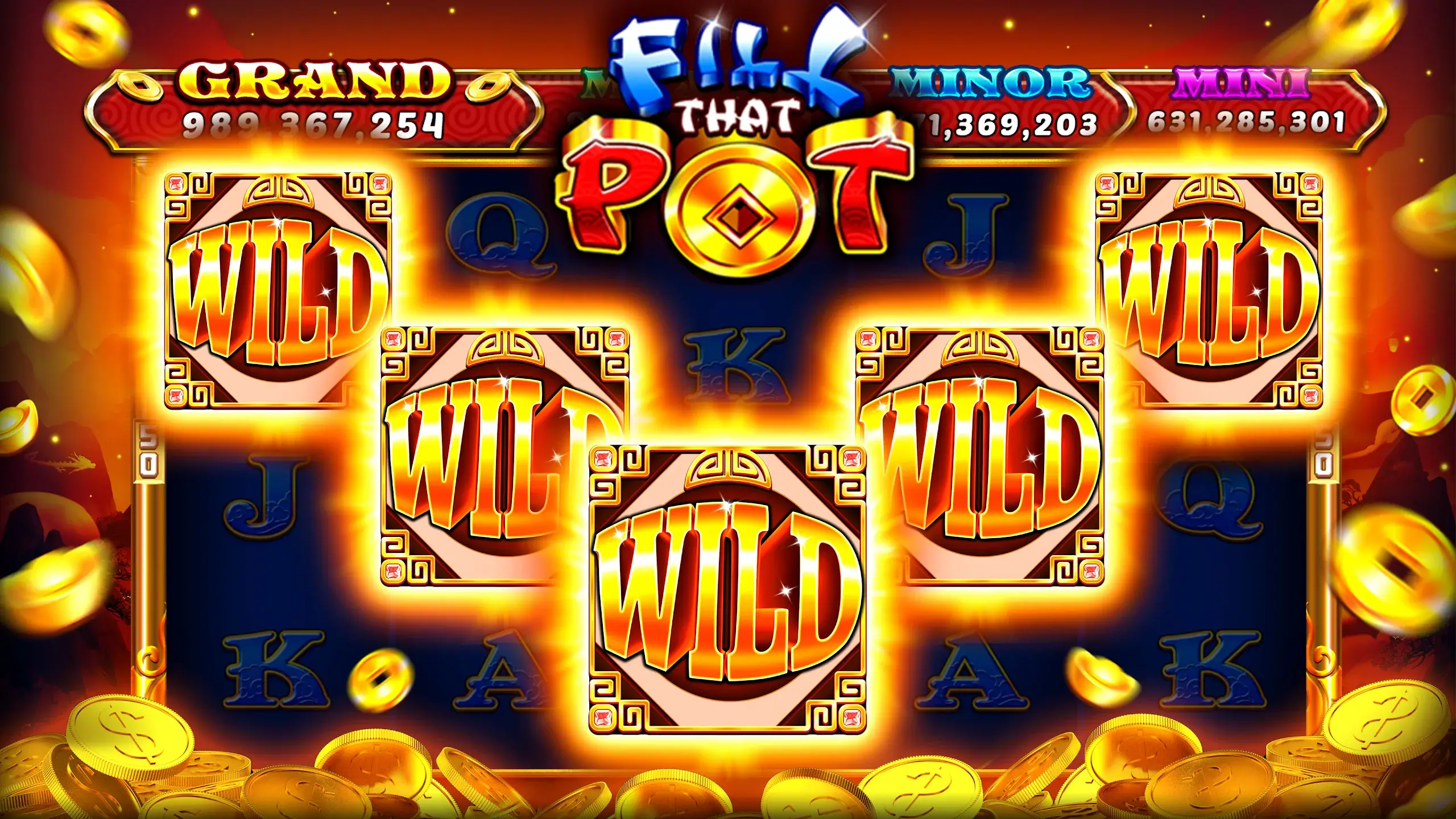 Screenshot Lotsa Slots APK: Game Slot Kasual Bertema Vegas