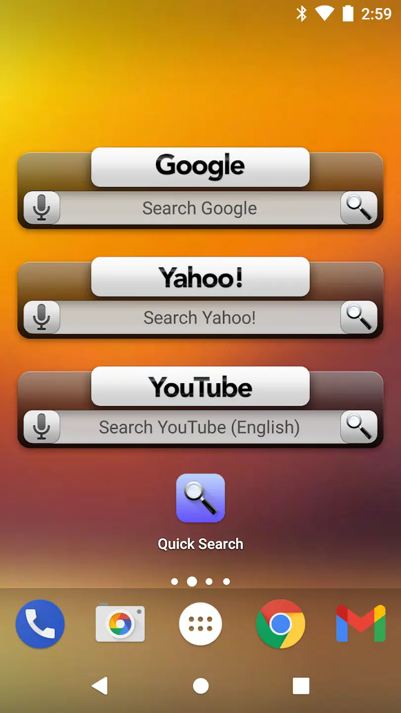 Screenshot Quick Search Widget APK