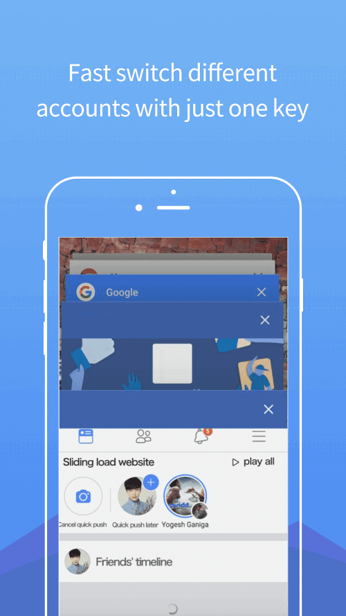 Screenshot Dual Space Pro APK v3.1.1 untuk Android