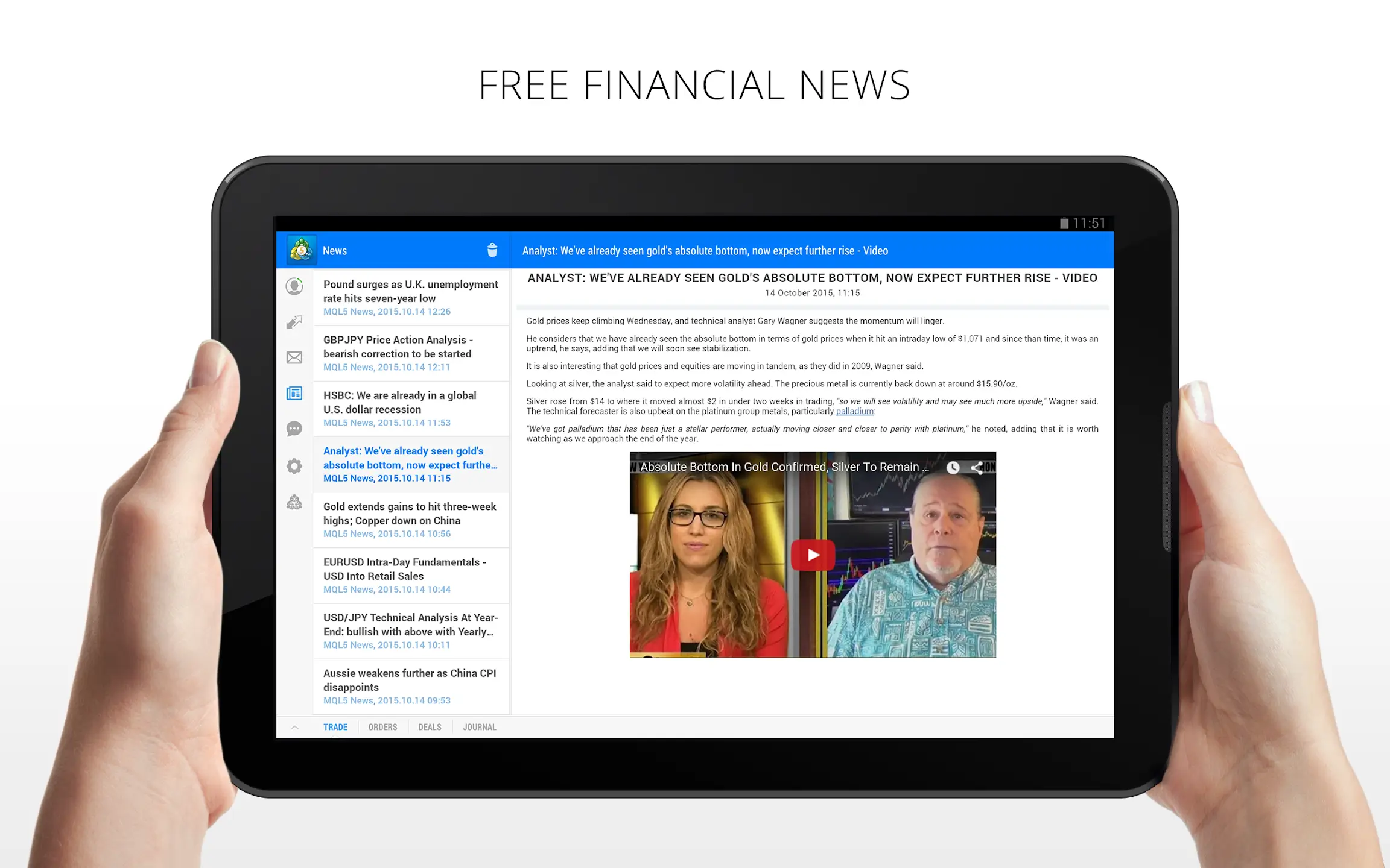 Screenshot MetaTrader 5 APK