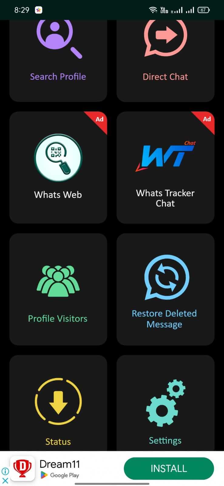 Screenshot Whats Tracker APK v5.0.7