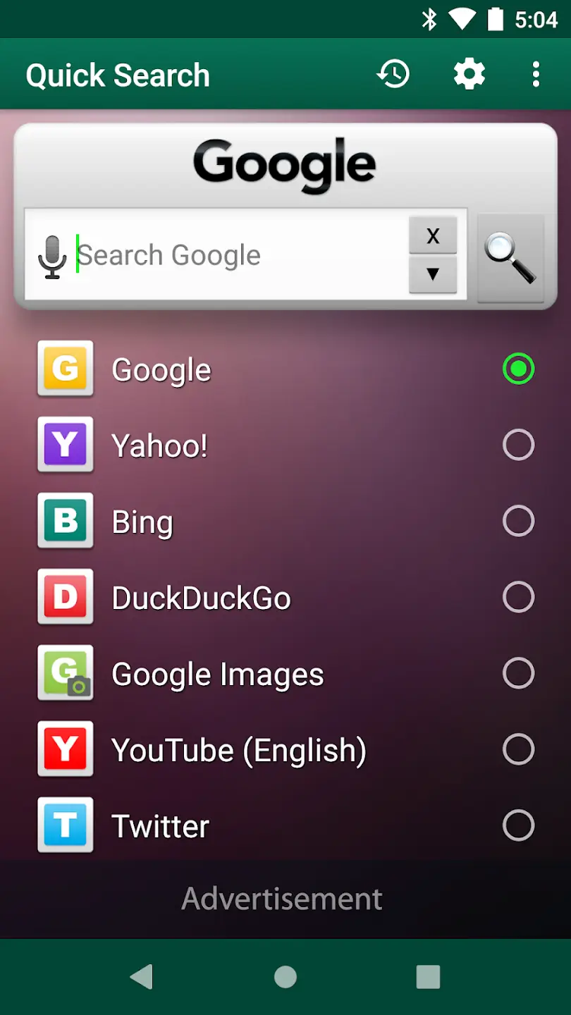 Screenshot Quick Search Widget APK