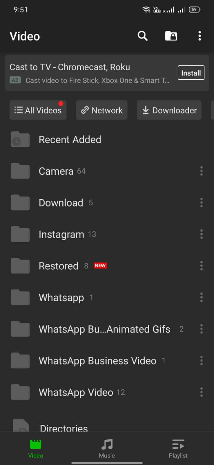 Screenshot XPlayer APK 2.6.1