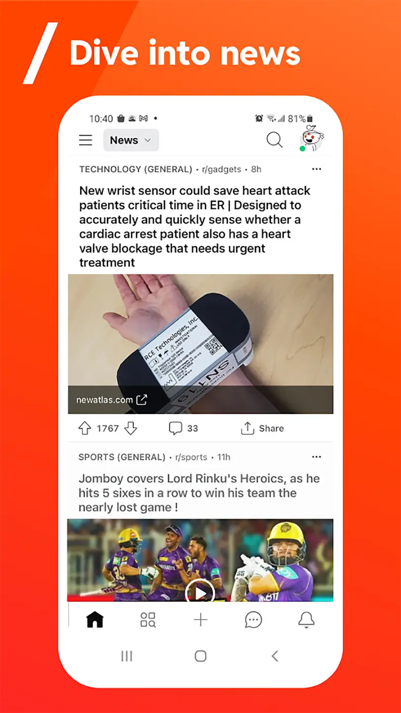 Screenshot Reddit APK