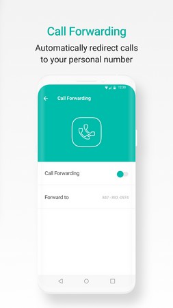 Screenshot 2ndLine - Nomor Telepon Kedua