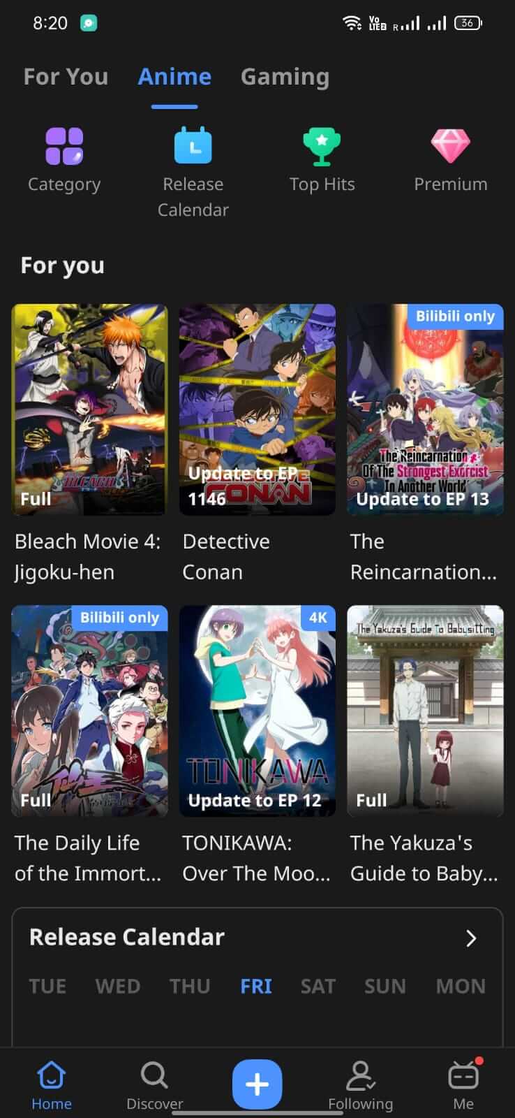Screenshot Bstation APK