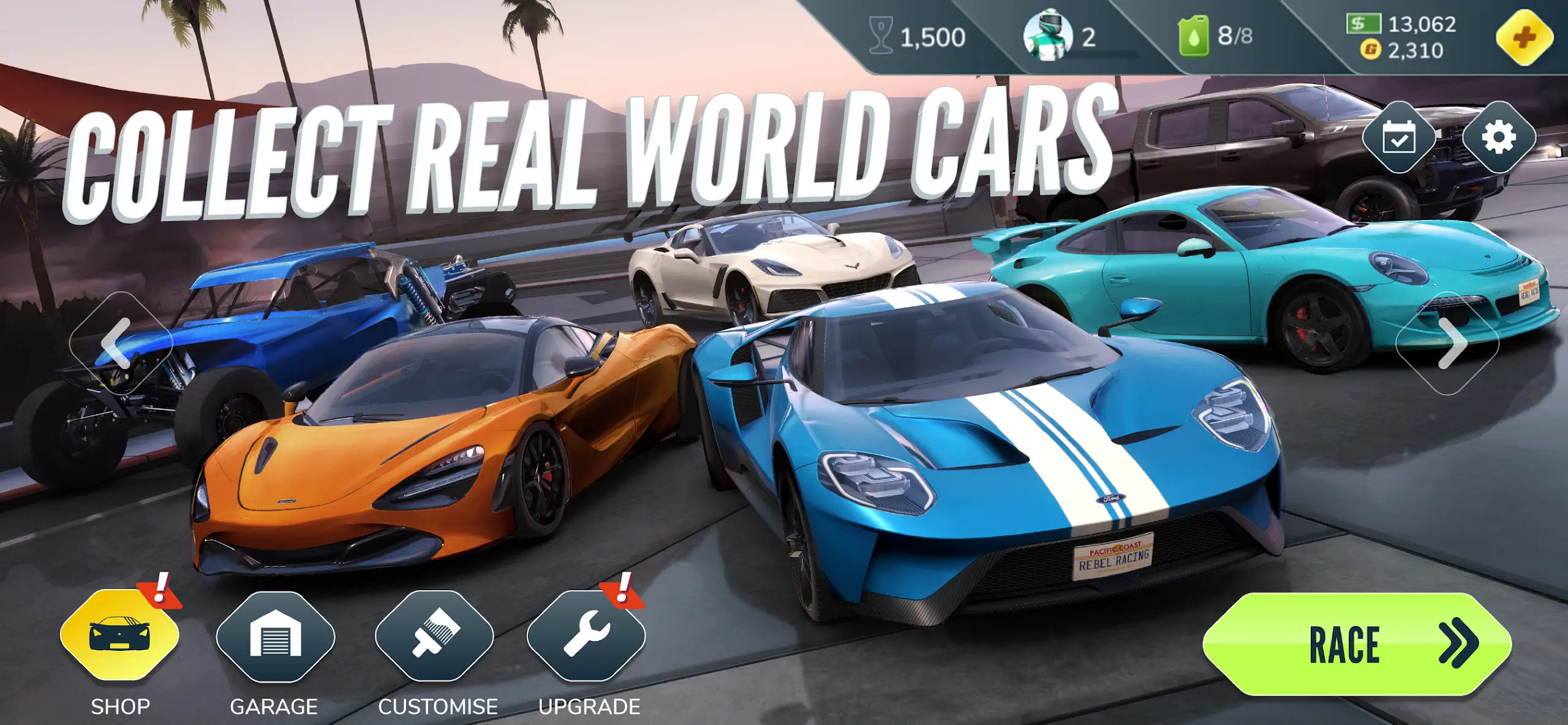Screenshot Rebel Racing APK