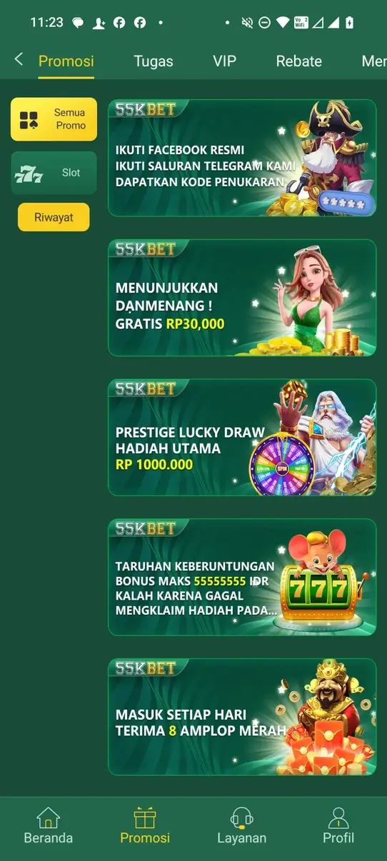 Screenshot 55KBet APK