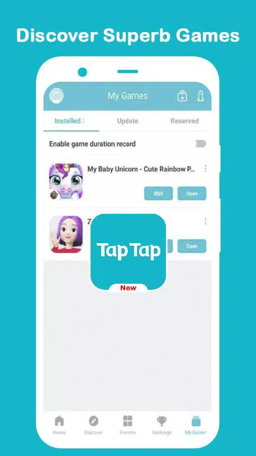 Screenshot TapTap APK untuk Android