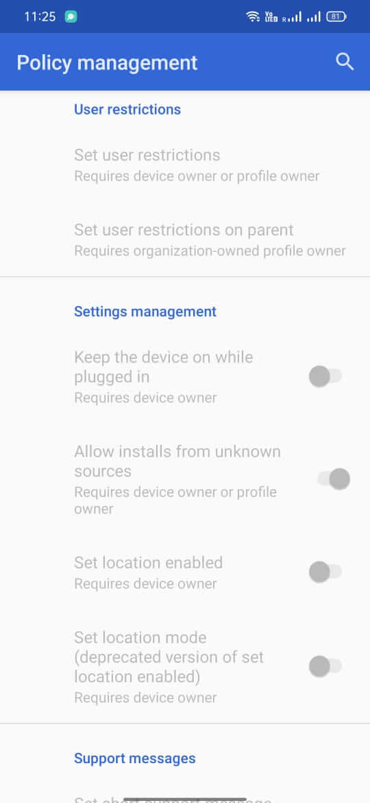 Screenshot Test DPC APK v9.0.16 untuk Pengujian Aplikasi Android