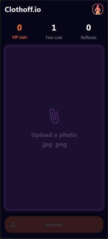 Screenshot Clothoff.io APK v2.0.2