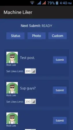 Screenshot Machine Liker APK 2.2