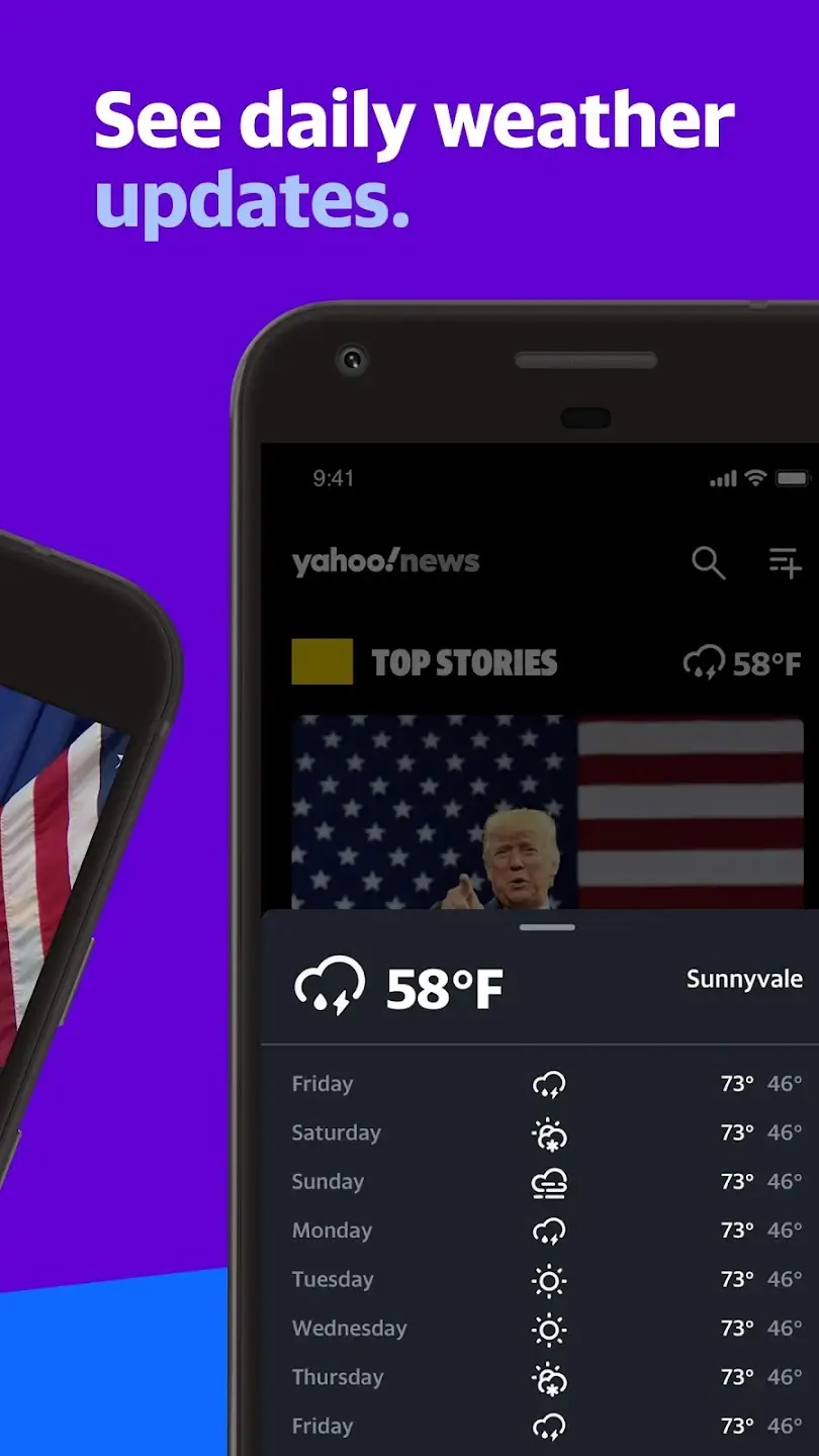 Screenshot Yahoo Newsroom APK