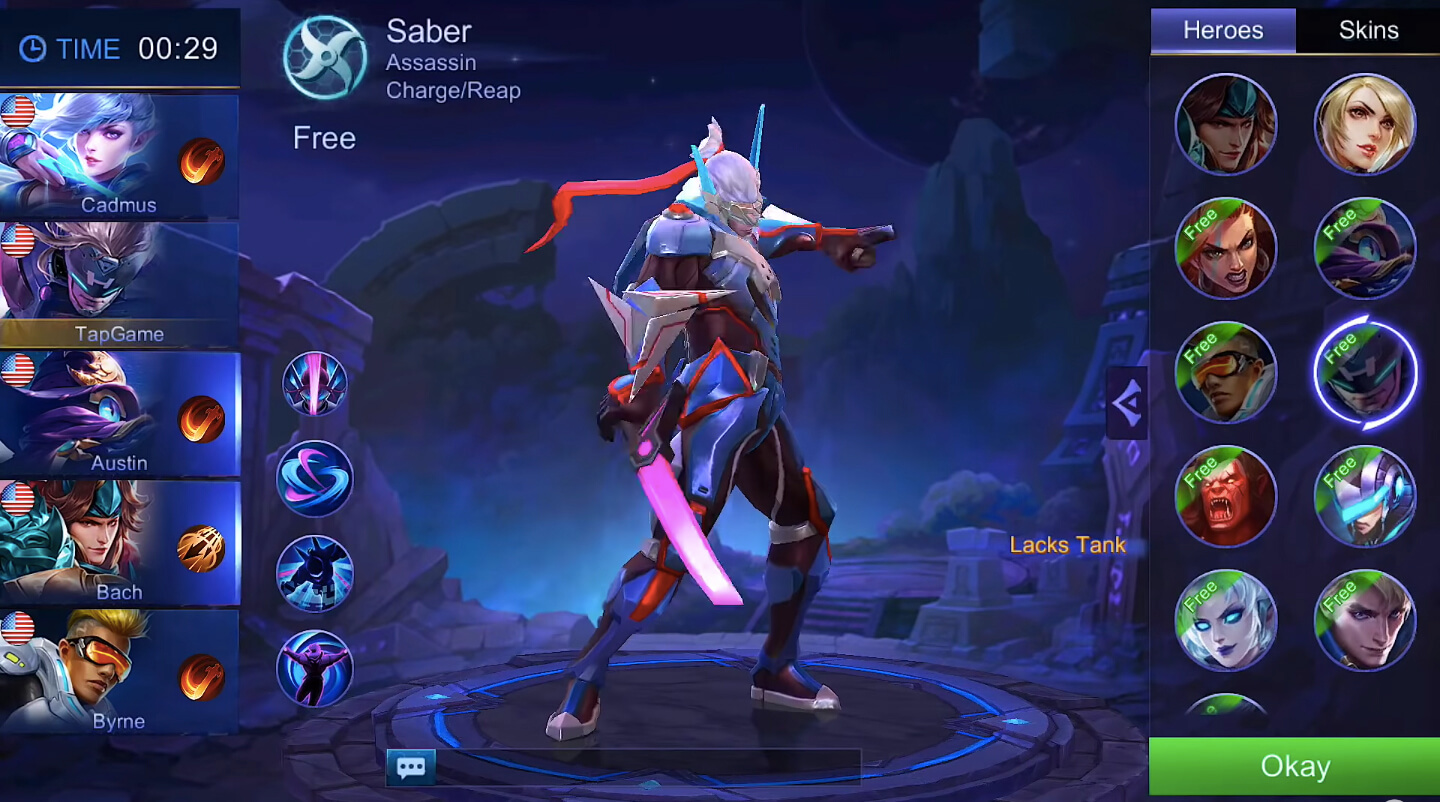 Screenshot Mobile Legends: Bang Bang VNG APK