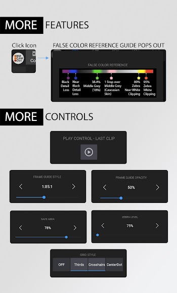 Screenshot Blackmagic Camera APK