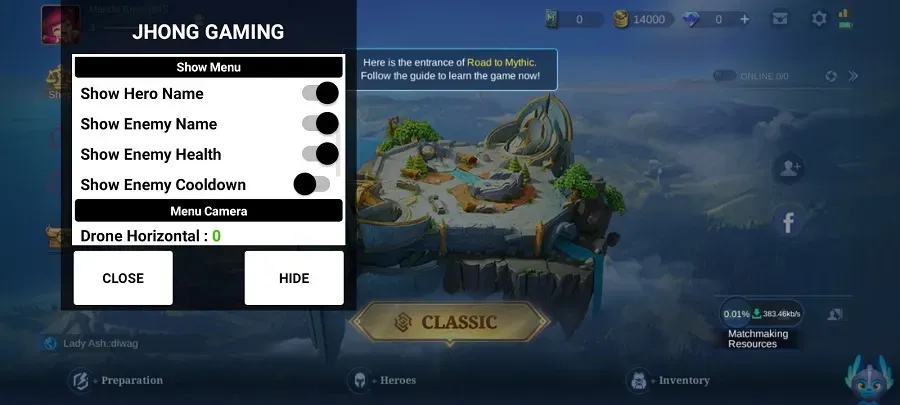Screenshot Jhong Gaming APK