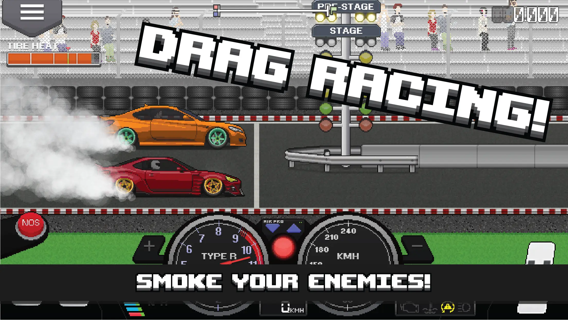 Screenshot Pixel Car Racer APK