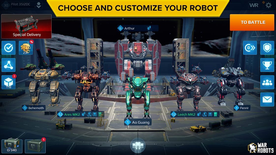 Screenshot War Robots APK v12.0.0