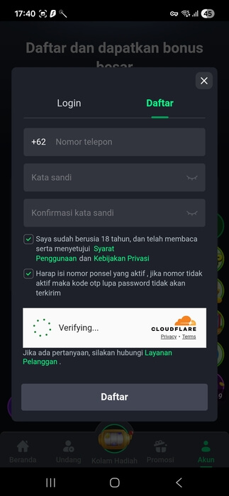 Screenshot JKT JKT APK