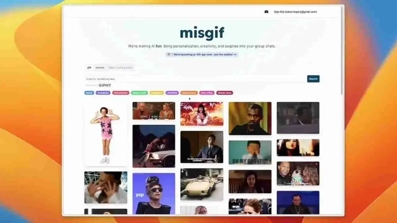 Screenshot Misgif APK 4.7 Download untuk Bikin Meme dan GIF Lebih Seru